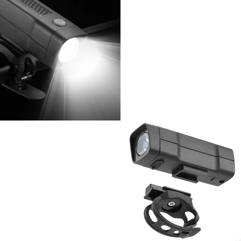 Waterproofs Bike Front Lamp Powerful Bicycles Front Headlight Easy to Install