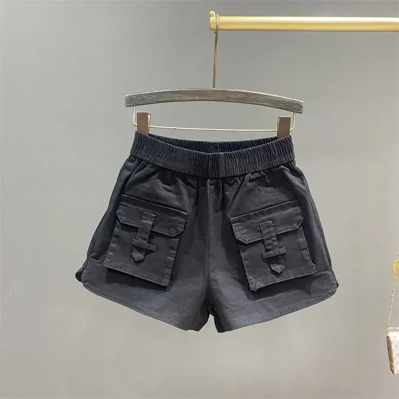 Short Pants Woman Korean Style Cotton High Waist Shorts For Women To Wear Streetwear Elegant Youthful Offer Aesthetic Hot XL XXL