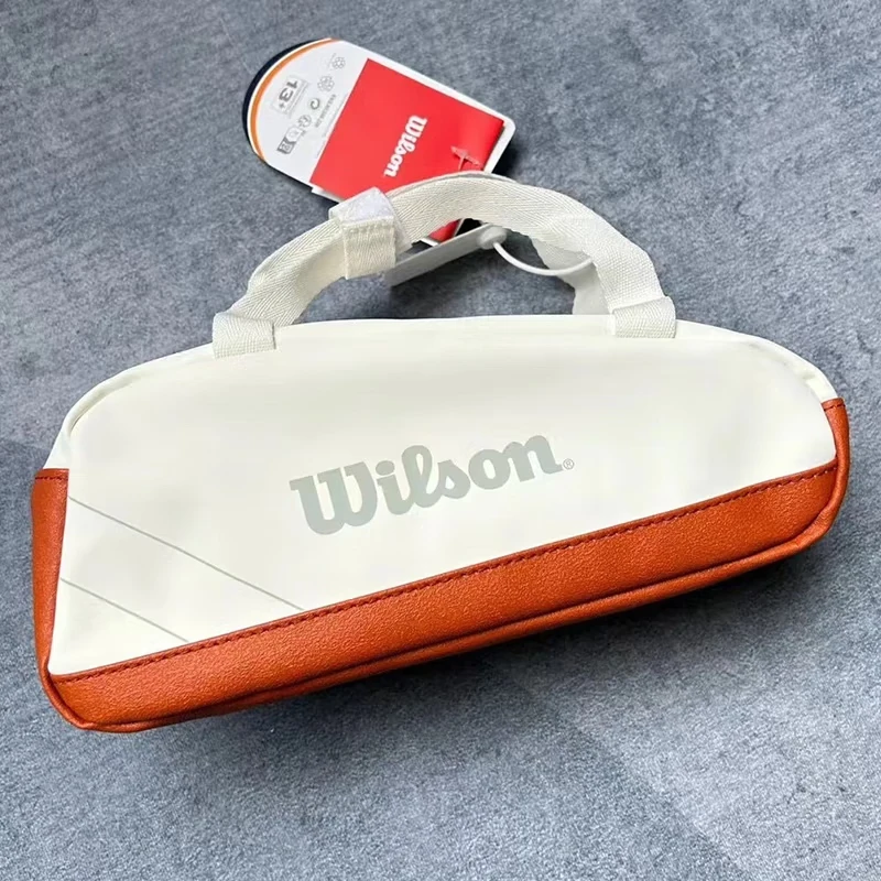 ويلسون رولاند غاروس حقيبة صغيرة مضرب تنس حقيبة يد صغيرة 3 إلى 6 حقائب من القماش سوبر جولة مضرب التنس إكسسوارات رياضية