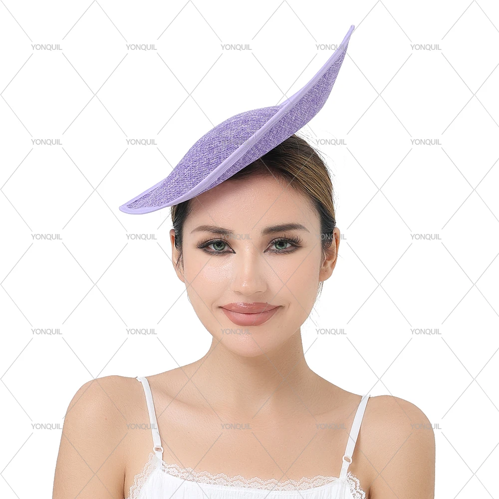 2026 neue 32 * 21 CM Zylinder Frauen Party Derby Cocktail Damen Chapeau Kappe Braut Hochzeit Basis Fascinator DIY Haar Zubehör – Detail 7