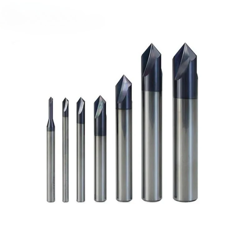 

Cutters Drillpro Diameter 2-12mm 90 Degree 120 Degree Chamfer Mill 3 Flutes CNC Milling Cutter V Shape End Mill