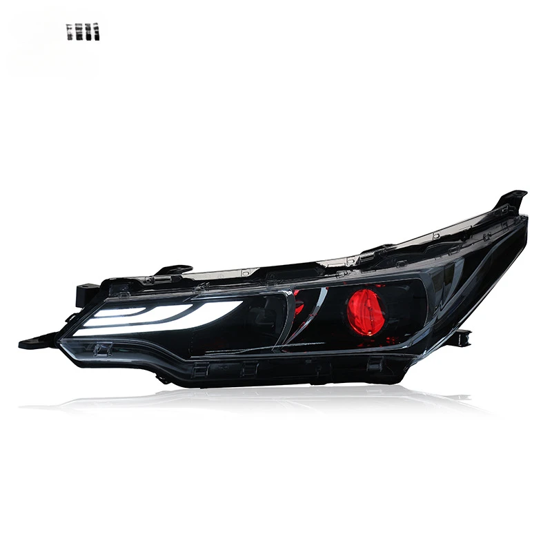 

Applicable to Applicable to17-18Toyota Corolla headlight assembly modificationLEDLight Guide Daytime Running Light Turn Signal L
