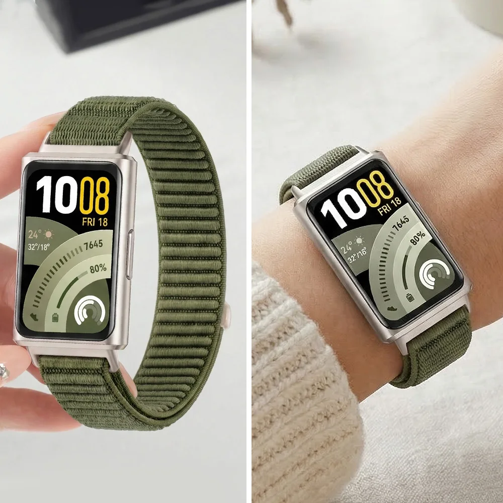 Sportarmband für Huawei Band 11/11pro, Nylon-Uhrenarmband, Armband für Huawei Band 10 9 8, Smartwatch-Zubehör, Armband, Correa