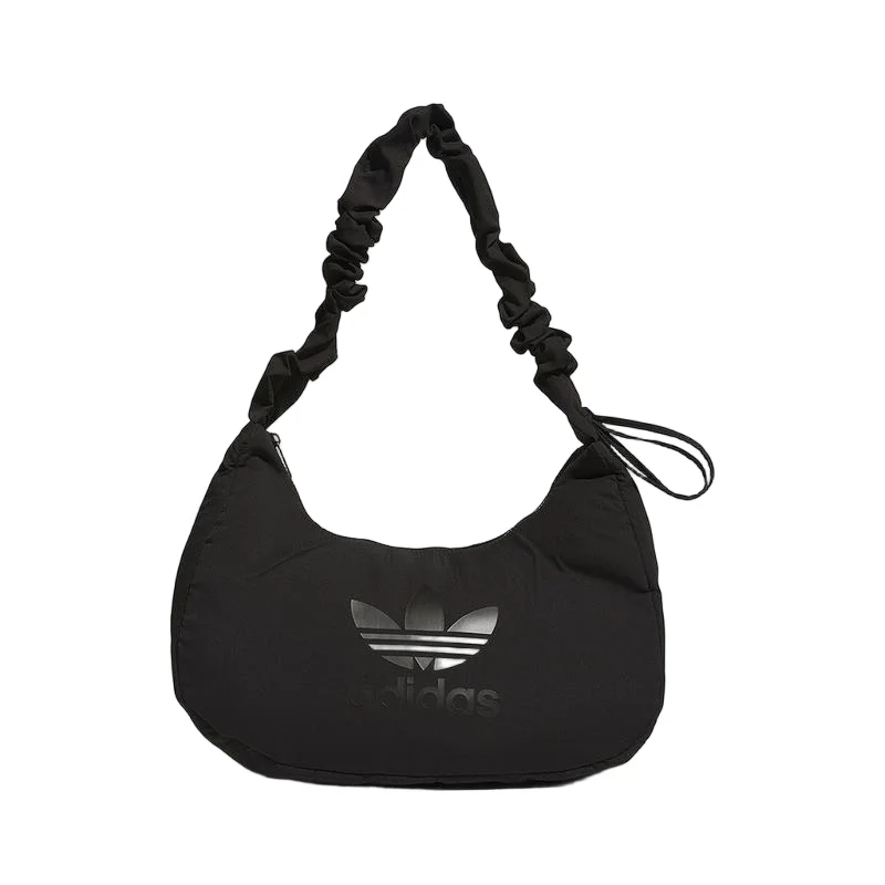 

Adidas Trefoil Canvas Cloud Bag Большая сумка через плечо Средняя женская черная JP0145