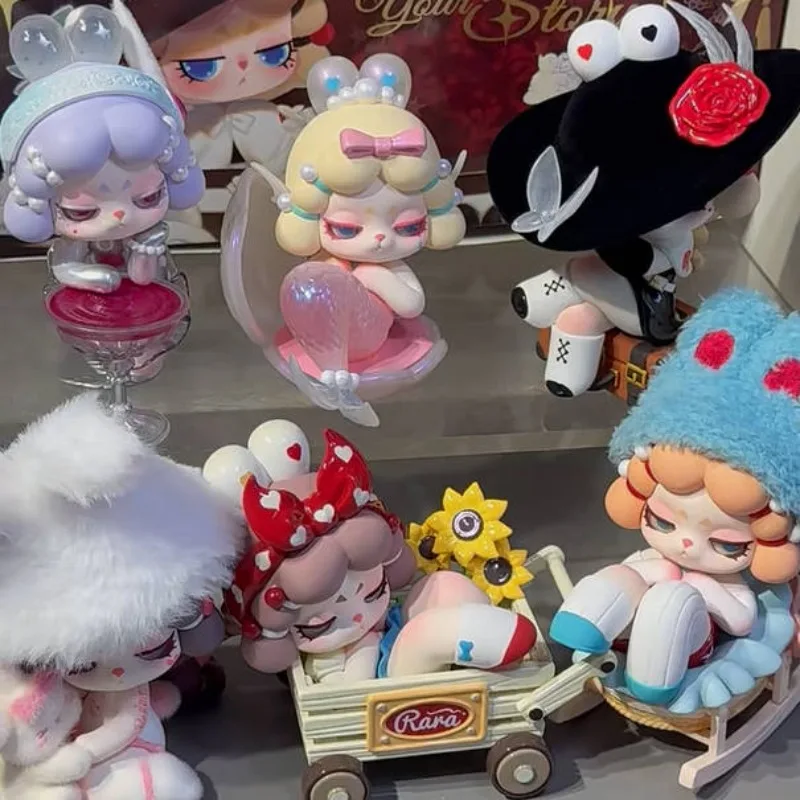 

DODO RARA Главный герой вашей истории Слепая коробка Игрушки Кукла RARA V2 Mystery Box Модель из ПВХ Красивая игрушка Орнамент Модная игра