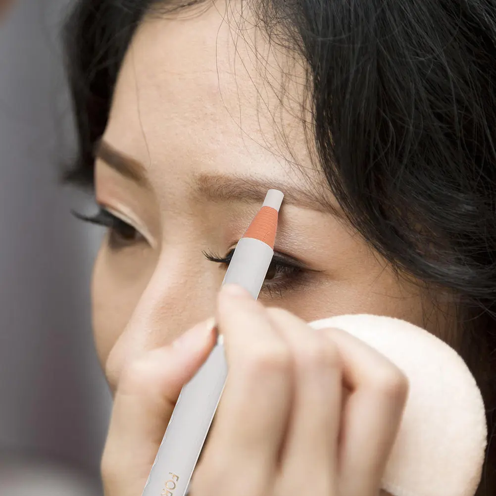 4 pezzi di eyeliner bianco multiuso, impermeabile, resistente al sudore, strumento per disegnare il contorno degli occhi, accessorio per occhi, penna per eyeliner