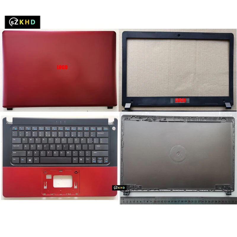 

New For DELL Vostro V5470 V5460 V5480 P41G 5439 Screen Back Shell Bezel Palmrest Upper Case Keyboard Laptop Host Lower Cover