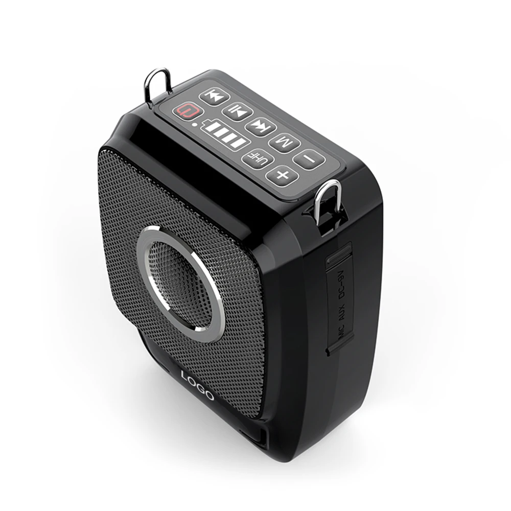 Amplificador de voz bluetooth 25w s92a, recarregável, 8 horas de tempo de música com microfone sem fio portátil para classe/bingo/ao ar livre