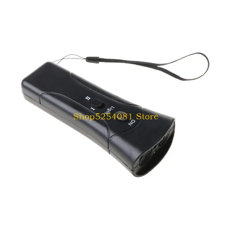 AXYC Double Channel Ultrasonic Dog Training Repeller Bark Stopper with Flashlight - view 5