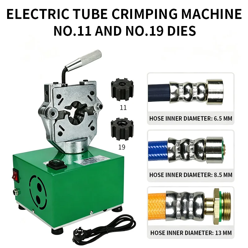 220V Portable Hydraulic Electric Pipe Crimping Machine Suitable for Crimping Spraying Hoses and Spray Tubes