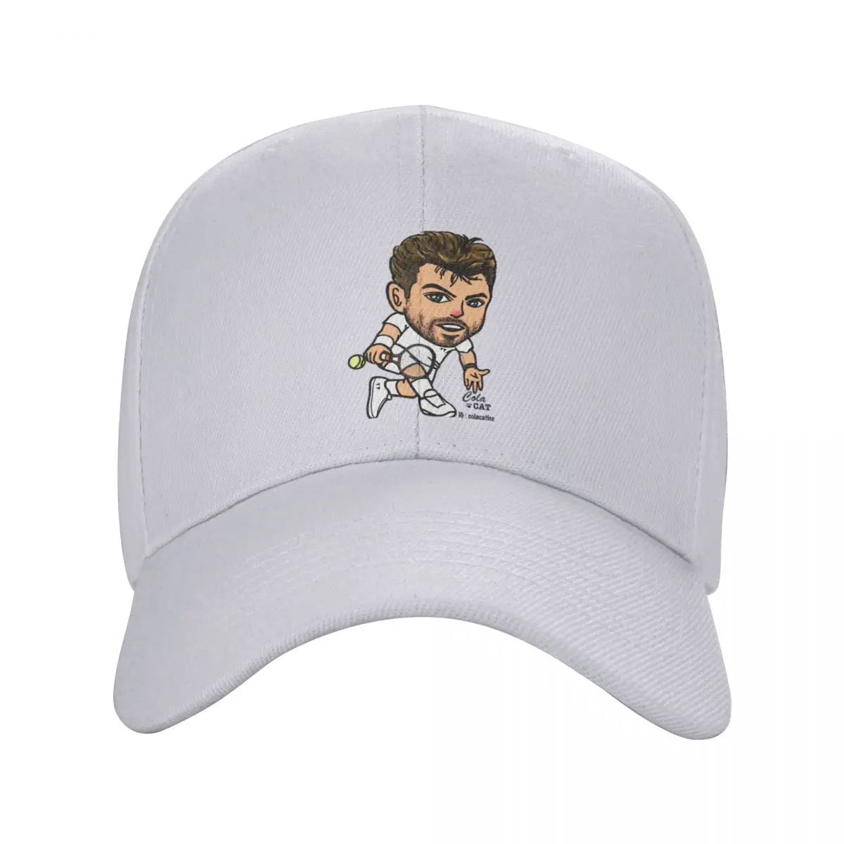 Stanislas Wawrinka Stan Wawrinka Baseball Cap Hip Hop Luxury Brand For Women Men's