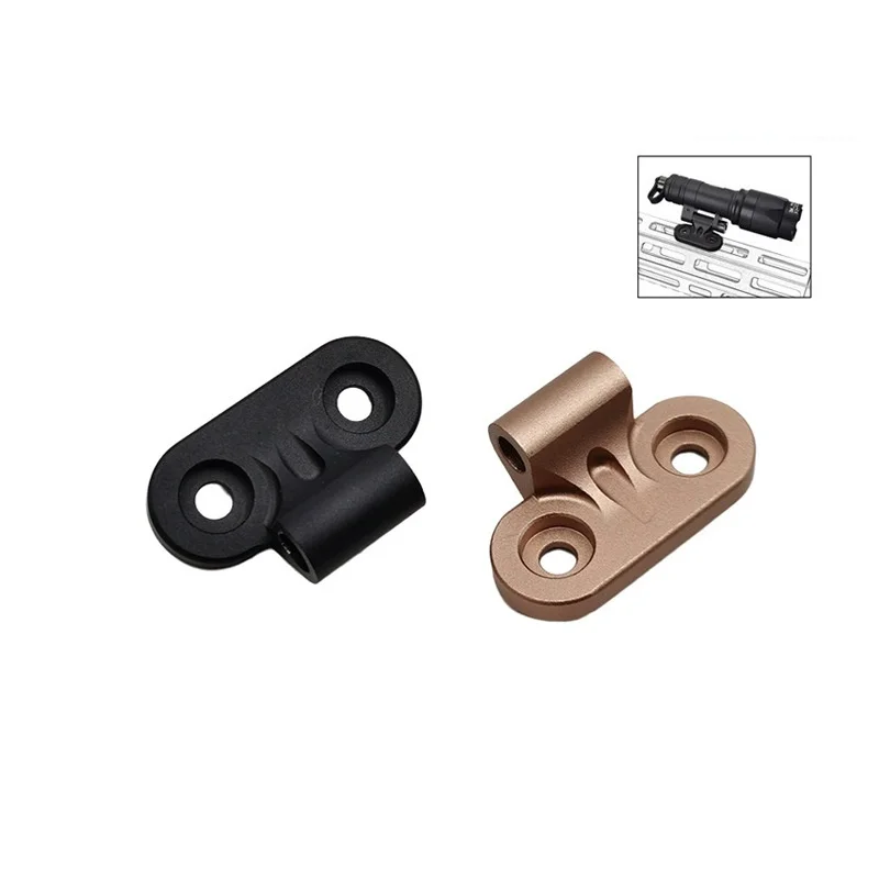 

Mlok Inline Light Mount Tactical high intensity Flashlight MLOK side flipping base stand For M340C/M340V/M640DF/M640V-DF
