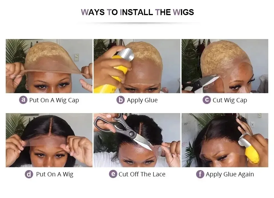 13x4 Glueless Blue Long Straight Synthetic Lace Front Wig Pre Plucked Ready To Wear for Women 24-32 Inch Daily Use