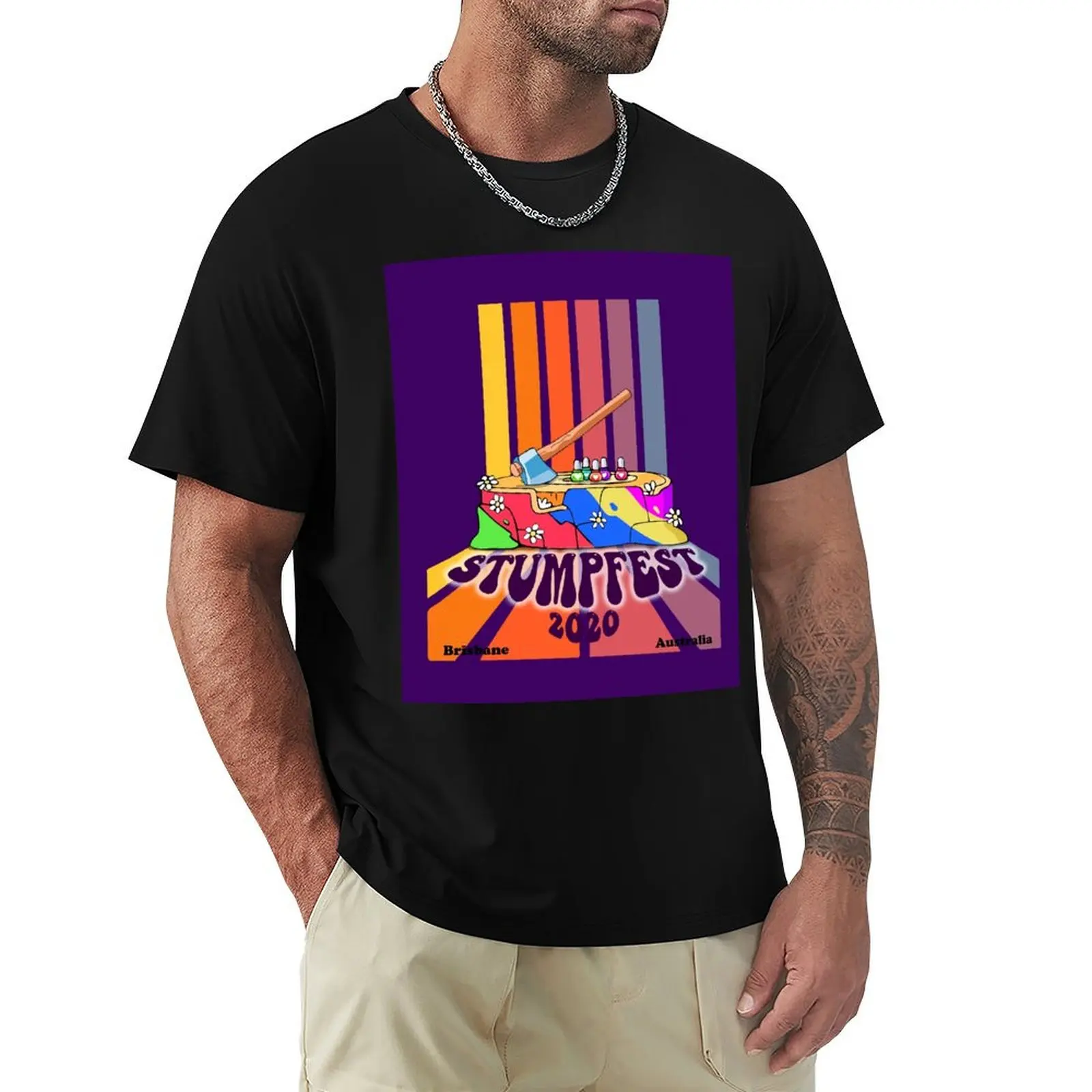 Bluey Stumpfest Festival 2020 T-Shirt t shirts for man graphic tees T-Shirt