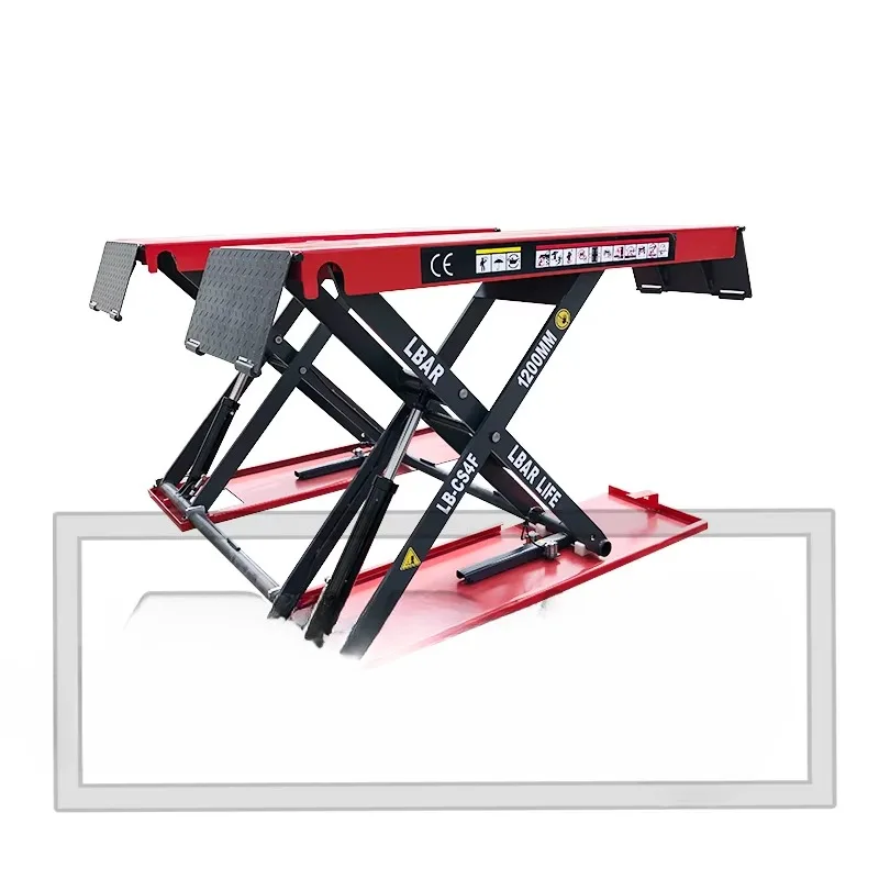 For 3t Hydraulic Car Lift 1.2M Car Scissor Lift