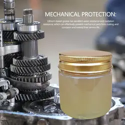 Lithium Grease General Purpose Lubricant 3.5Oz Waterproof Oil Lube High Temp Lubricant for Metal Equipment Protection