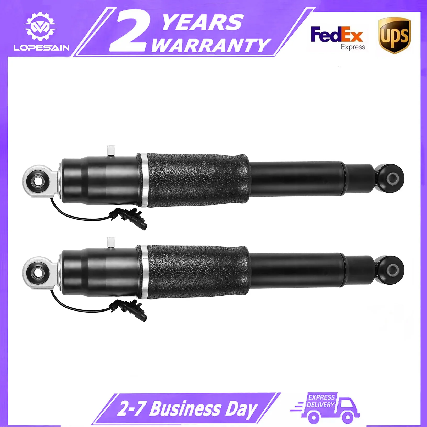 Pair For Rear Air Shock Strut For GMC Yukon XL 1500 5801106