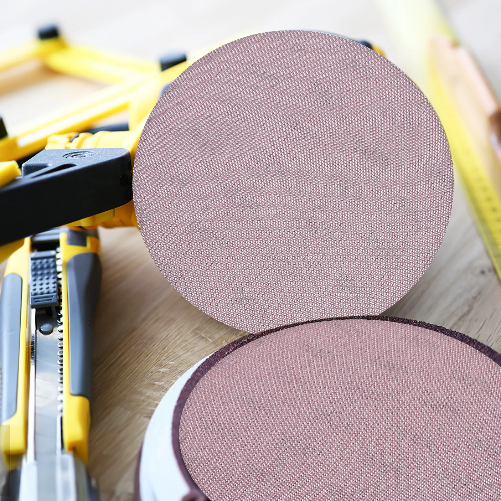 

10pcs Sandpaper Discs Drywall Sanding Sheets 9 Inch Hook Loop Backing Polishing Pads Aluminum Oxide Grit Options Efficient