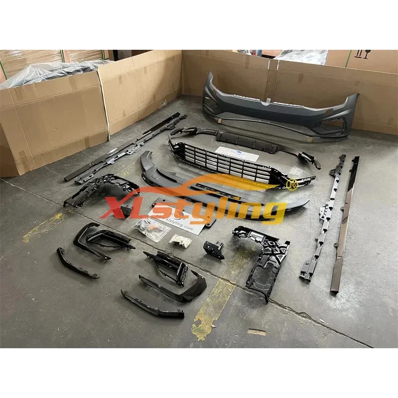 

Car Body Kit Bumper Conversion Facelift for 7.5 MK7.5 to R Style - Set of 10 Pieces