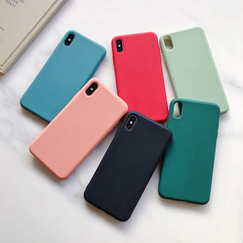 TPU Handyhülle für iPhone XR X XS Max 11 12 13 Pro Max mini Luxus Soft Candy Cover für iPhone XR XS X 6 6S 7 8Plus Hülle – Detail 13