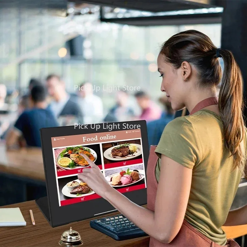 

2025 Pos Software for Retail System Touch Screen Customer Feedback System Interactive L Shape 10 Inch Desktop Android Tablet