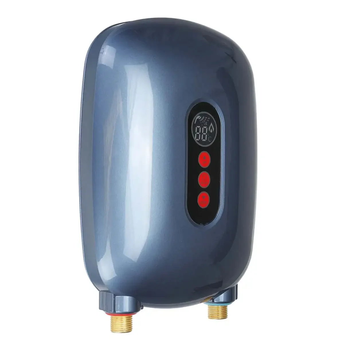 터치 온도 제어 전기 온수 히터, 가정용 인스턴트 온수 난방 기계, 탱크리스 욕실 304 라이너, 220V