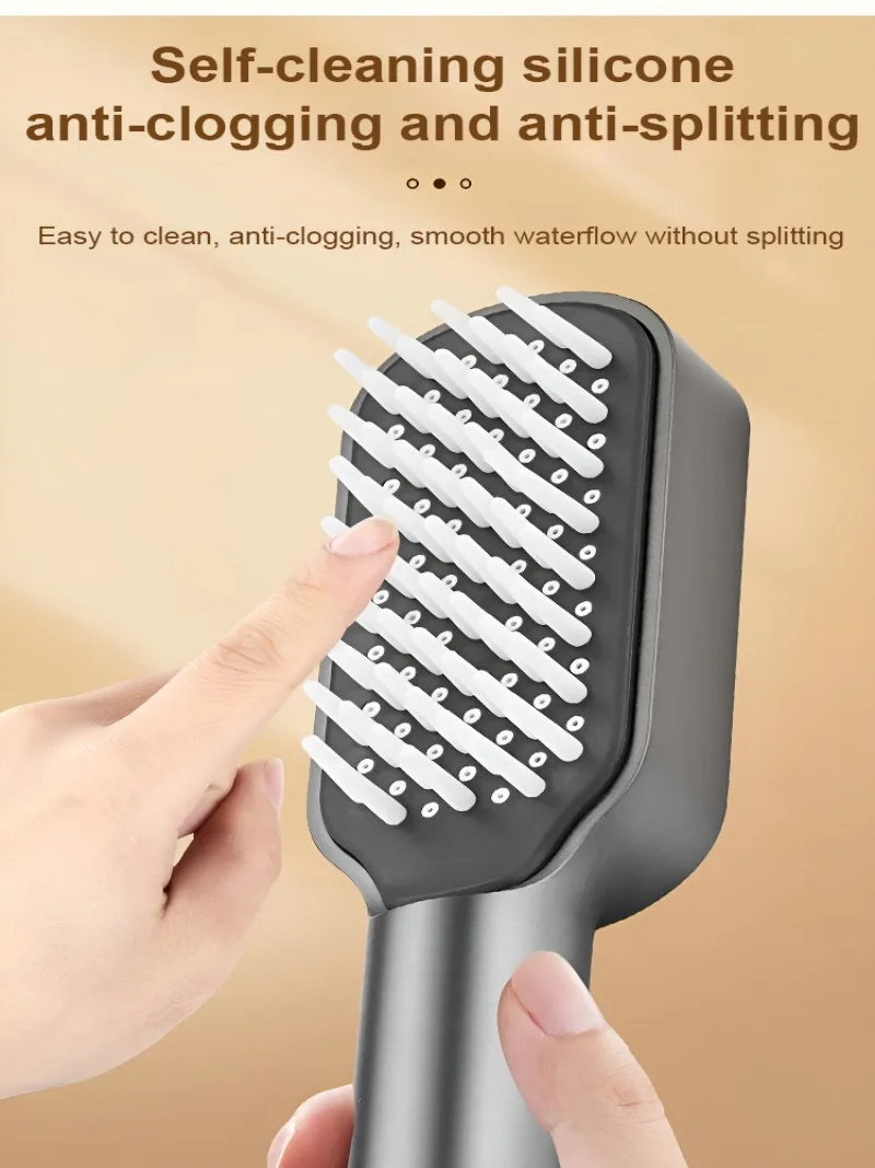

2in1 Shower Spray Gun with Massage Comb