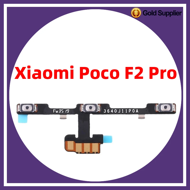 For Xiaomi F2 Pro Power ON OFF Volume Camera Key Button Switch Flex Cable Replacement