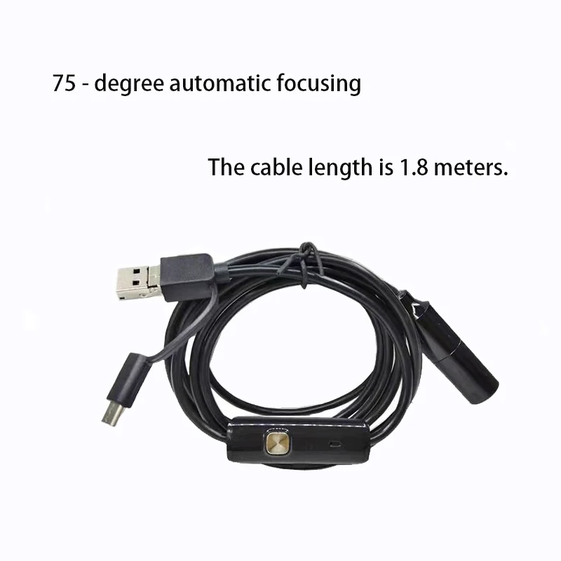 OEM التركيز التلقائي المنظار وحدة كاميرا USB، LED الإضاءة الصناعية الصف أنبوب مقاوم للماء الإسكان HD 4K 12MP وحدة الكاميرا #3