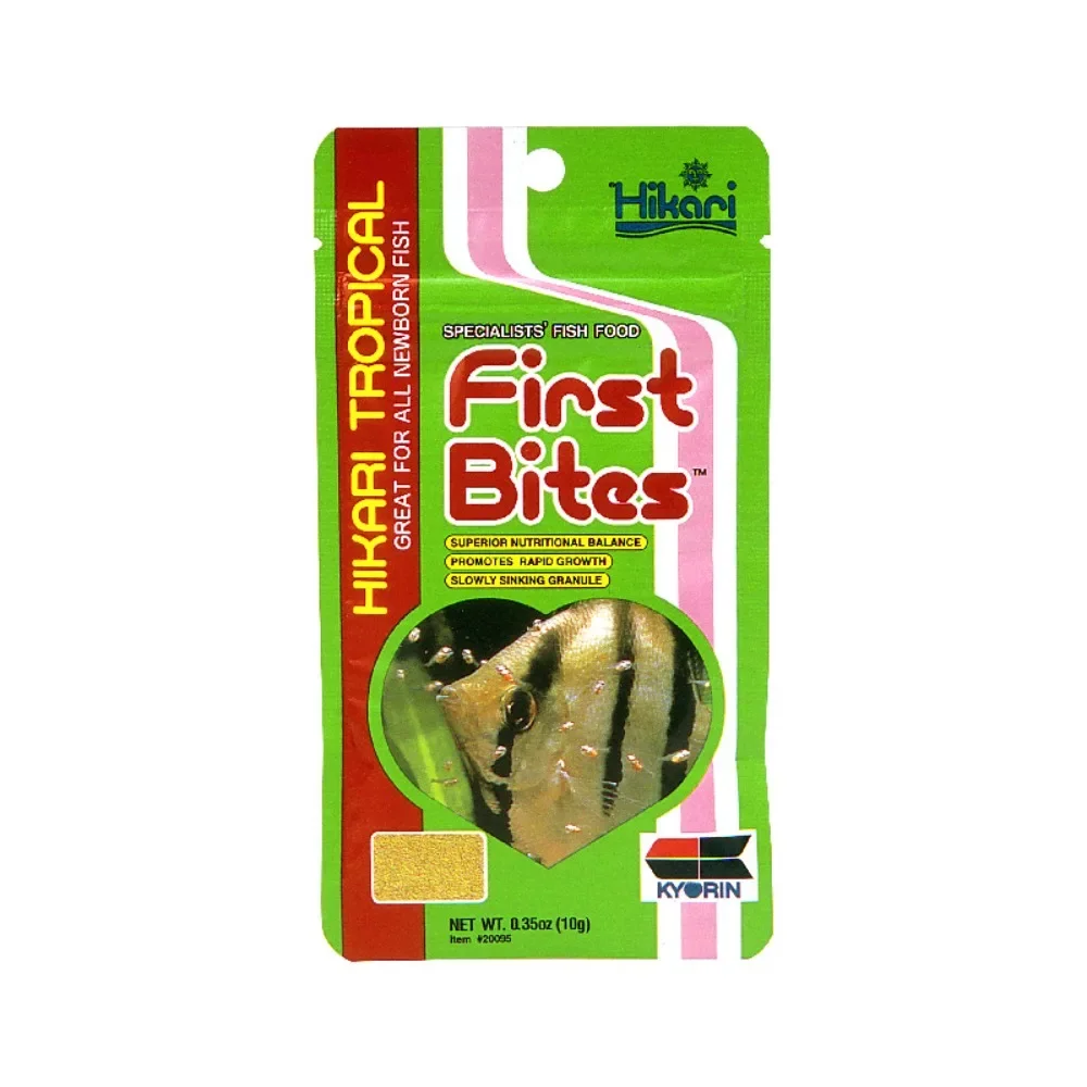Hikari First Bites Fish Food Newborn Fish Growth & Nutritional Balance Diet 10g