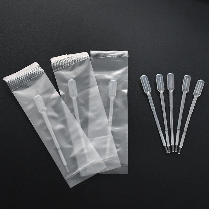 25Pcs Transfer Pipettes Self-priming quantitative micro blood collection straw disposable dropper 40ul Lab Supplies