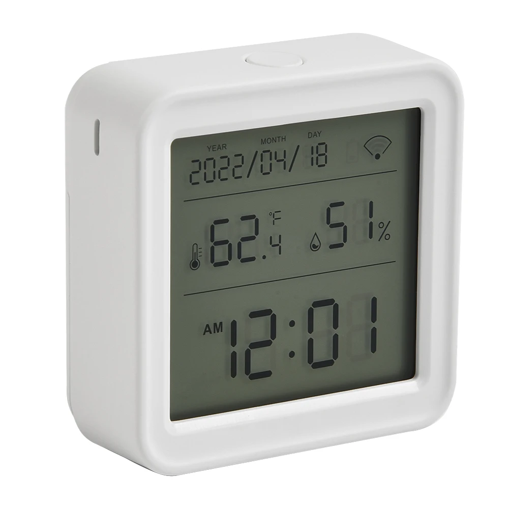 WiFi Thermometer Thermometer WiFi 2.4GHz IEEE 802.11 B/g/n WiFi Temperature Sensor WiFi Thermometer 5.5cmx5.5cm