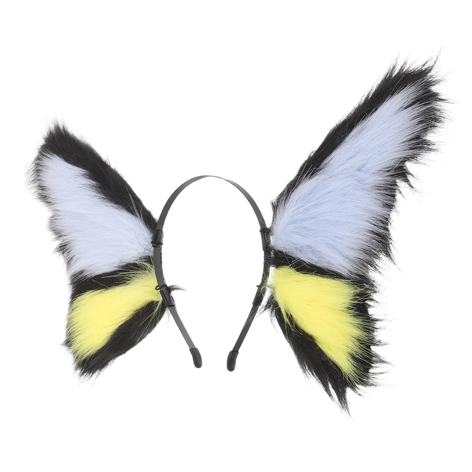 

Красочная повязка на голову с изображением бабочки и животного, аксессуары для костюмов на Хэллоуин, легкий удобный головной убор для женщин и детей