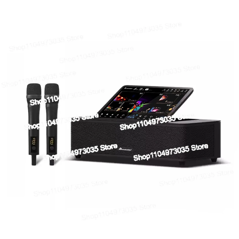 

KV-MS6 All-In-One 500W Home Karaoke Machine with RGB LED Lighting Full Set Battery Power/ Memory Card Support