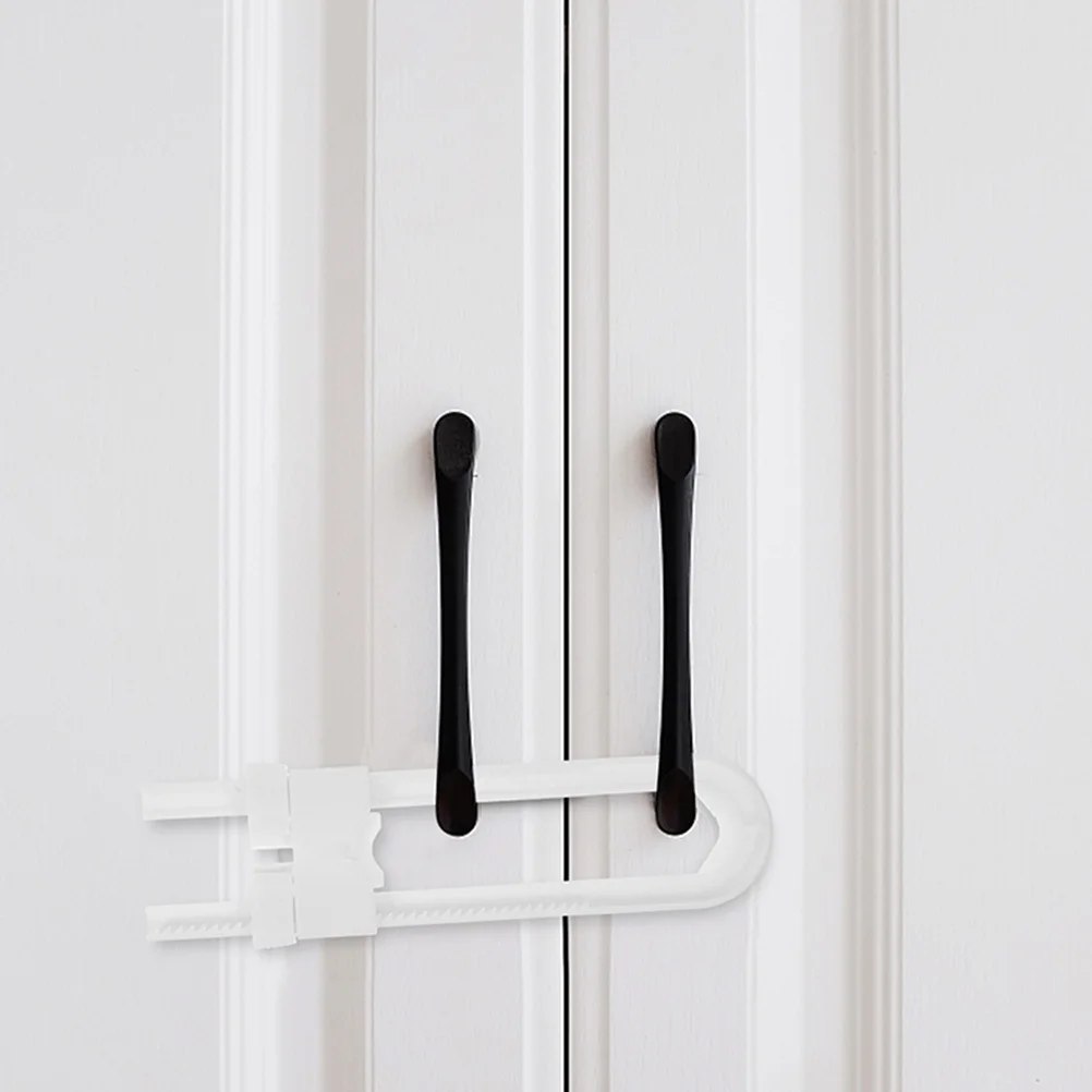 

6Pcs Child Proof Cabinet Locks Baby Door Safety Latches Strong Hold for Drawers Cupboards Refrigerator No Tools Needed