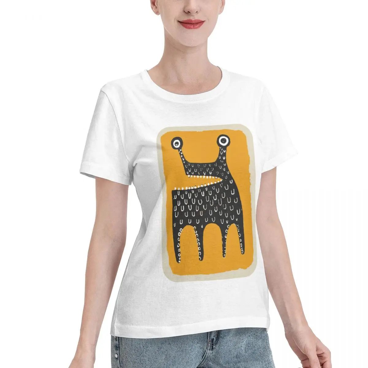 Value Pack My Little Monster Women's T-shirt Oversized Women Daily Outfit Top