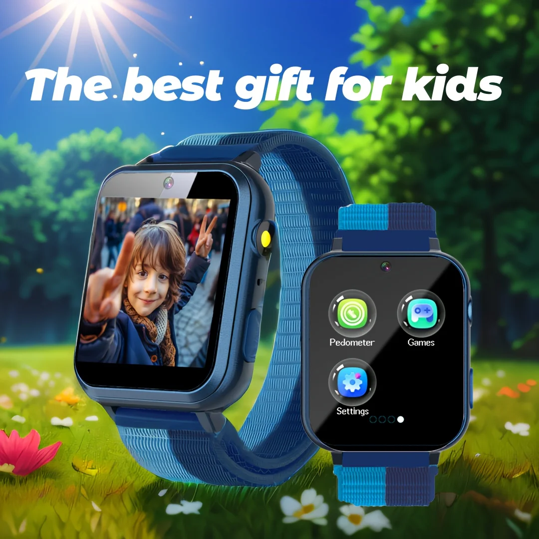 

Детские умные часы, игрушка с 24 играми-головоломками, будильник, секундомер, шагомер, фотография, воспроизведение музыки, лучший подарок для детей