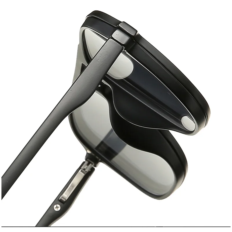 No Box 2333A 2 IN 1 Magnetic Sunglasses Clip Optical Glasses Frame 6 in 1 Women Men Polarized Night Vision Eyeglasses