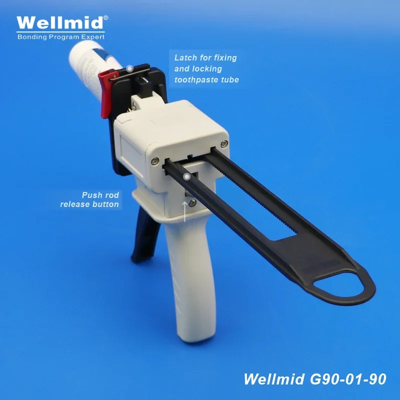 Injection Gun For Toothpaste Tube AB Glue Sealant Hand Cream Cleanser Manual Extruder Araldite Epoxy Adhesive Easy Squeeze Tool