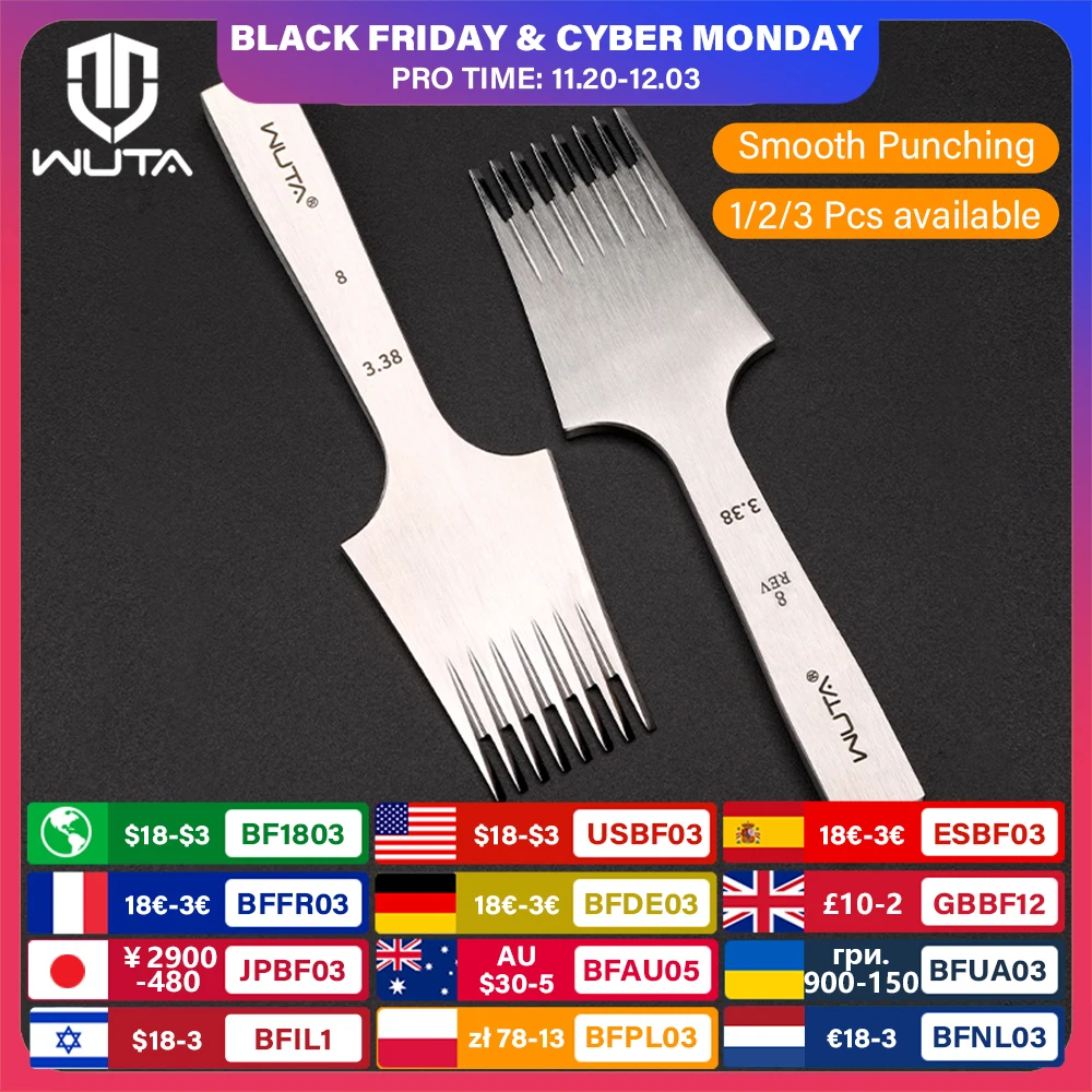 

WTA 1шт Новое высококачественное острое кожаное долото пробойник для кожи во французском стиле полировка,пробойники для кожи,пресс дырокол для кожи, инструменты для кожи, кожевенное ремесло-2,7/3,0/3,38/3,85 мм