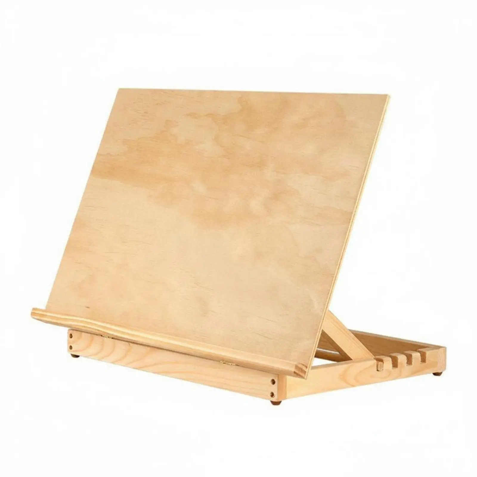 Wooden Foldable Drawing Stand Lightweight Tabletop Easel for Sketching Watercolor Study for Studio Painting Use