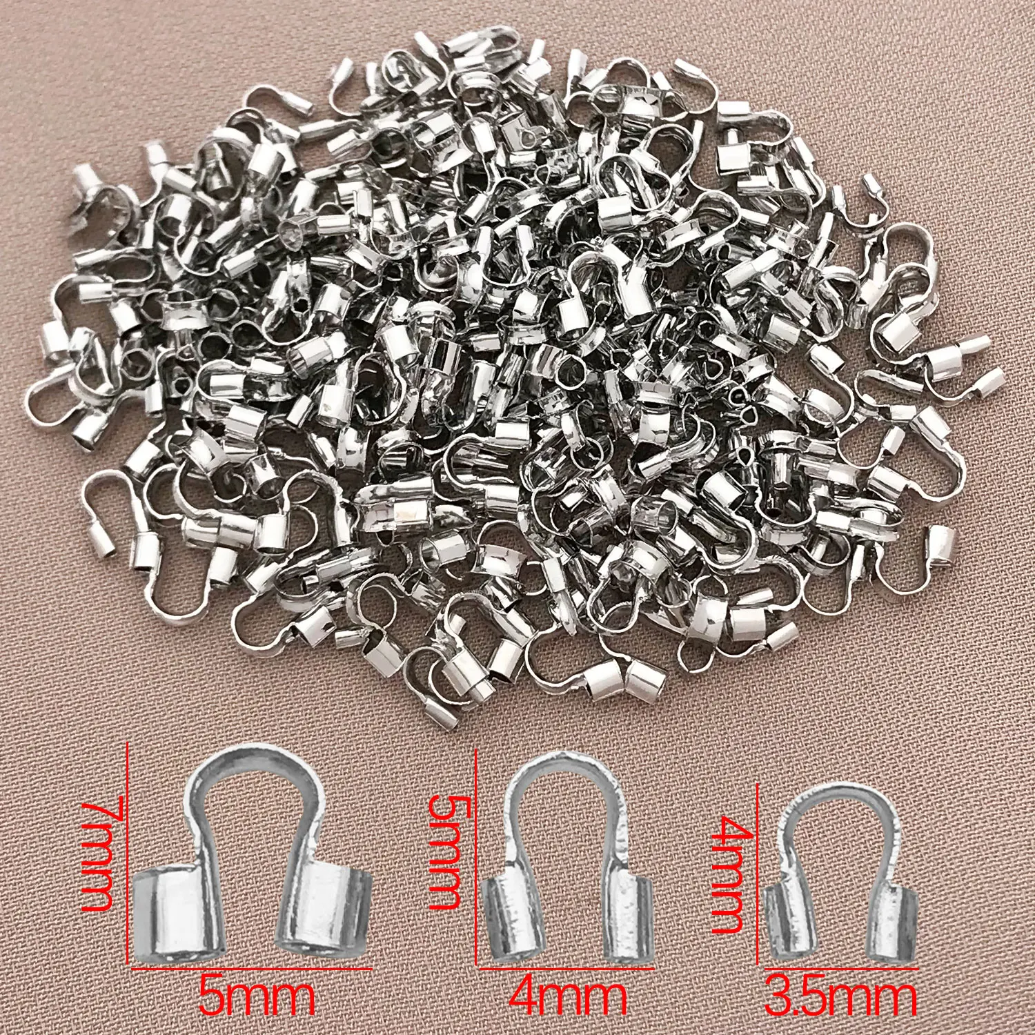 20 Stück 18K Kupferbeschichtete Echtgold-Dicke Silberne U-förmige Hufeisen-Verschlussverschlüsse, DIY Armband Schmuckherstellung Zubehör