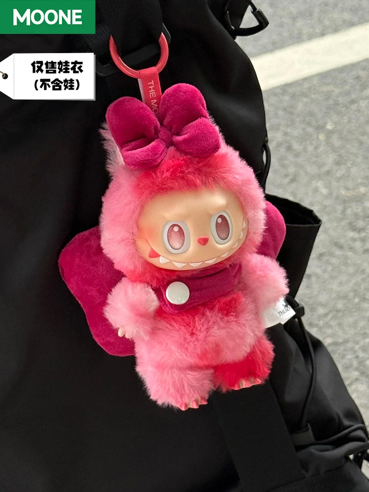 

Labubu V3 Big Into Energy Doll Decoration Accessories Bow for 17cm Ropa Labubu Clothes