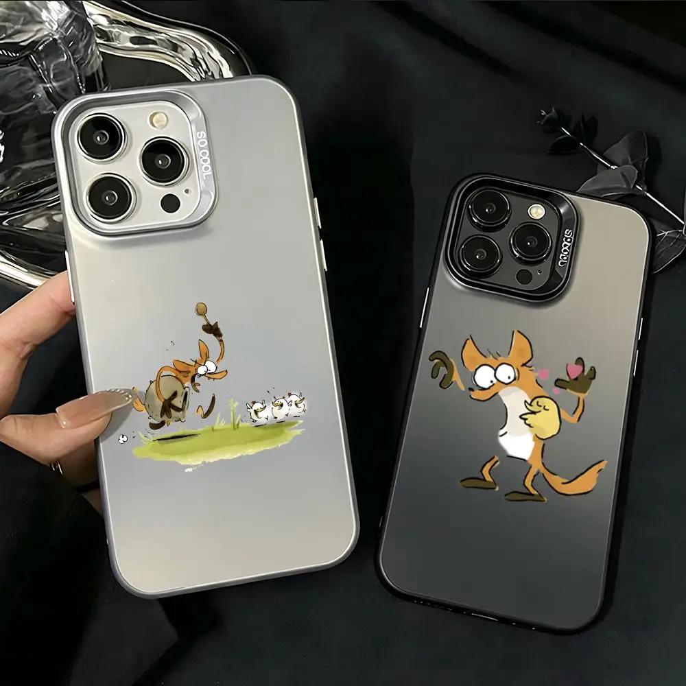 

Phone Case Premium phone case for iPhone 16/15/14/13/12/17 Pro Max Plus, lightweight and drop-proof. L-Le Grand Méchant Renard