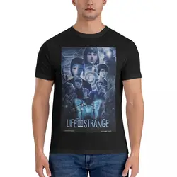 Movie Poster T Shirt Men Cotton Novelty T-Shirt Round Collar Life Is Strange Tee Shirt Short Sleeve Clothing Party