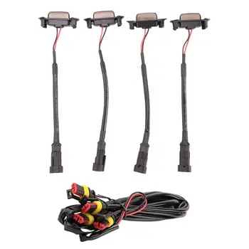٨ مصابيح LED أمامية شبكية بلون كهرماني مدخن لسيارات تويوتا تاكوما TRD Pro موديلات ٢٠١٦-٢٠٢١ / RAV4 موديلات ٢٠١٩-٢٠٢١ 8 best sales راف4 تي آر دي - №2