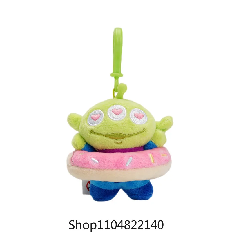 ตุ๊กตาดิสนีย์ยอดนิยมบนอินเทอร์เน็ต ปี 2025 ของเล่นตุ๊กตาขนนุ่ม จี้ห้อยกระเป๋า กระเป๋าเป้ พวงกุญแจ ของขวัญวันเกิด