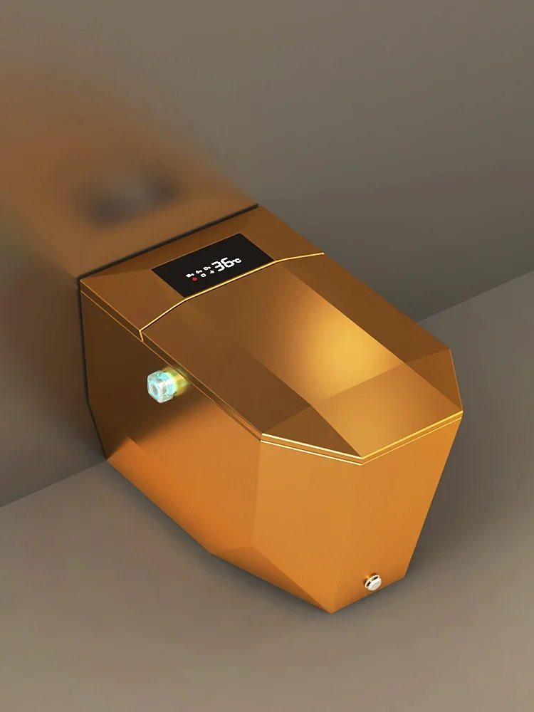 

Henburn diamond-shaped local tyrant gold smart toilet private custom high-end toilet