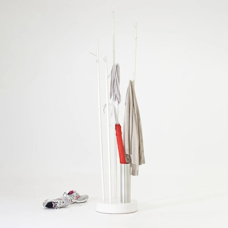 Perchero de suelo de madera maciza