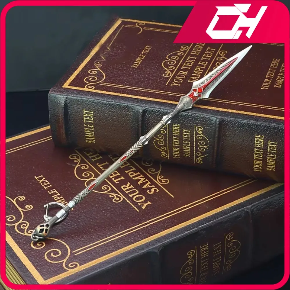 God of War Weapon Ragnarok Draupnir Spear Metal Weapon Katana Sword Spear Toy Weapons Keychain Blades of Chaos Toys Gift for Boy